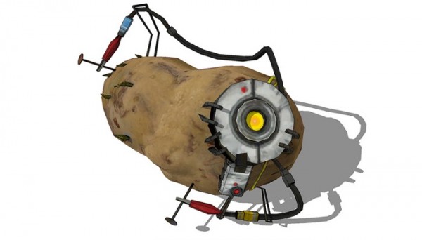 portal 2 glados potato. in a potato by Portal 2: